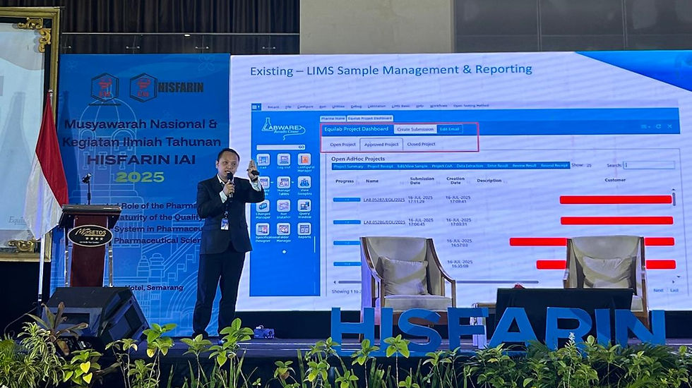 Equilab International LIMS HISFARIN IAI 2025